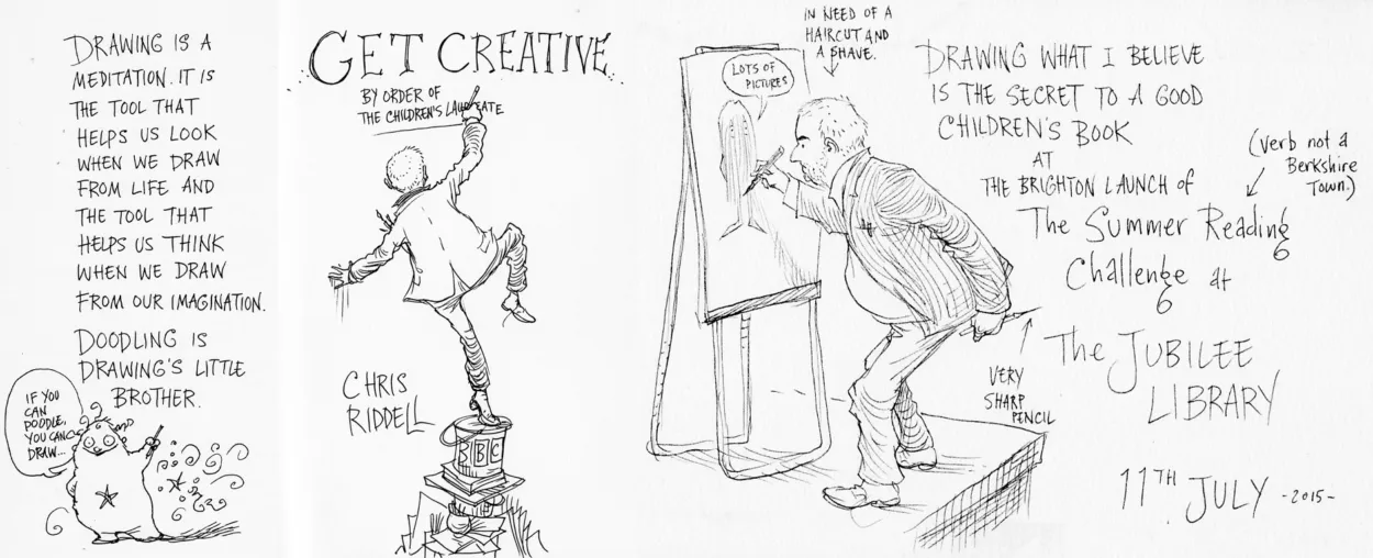 Chris Riddell OBE - The Big Draw