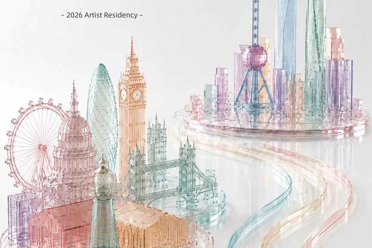 Poster for Estuary Artist Residency, presenting artists’ works developed through the harbour-themed residency.