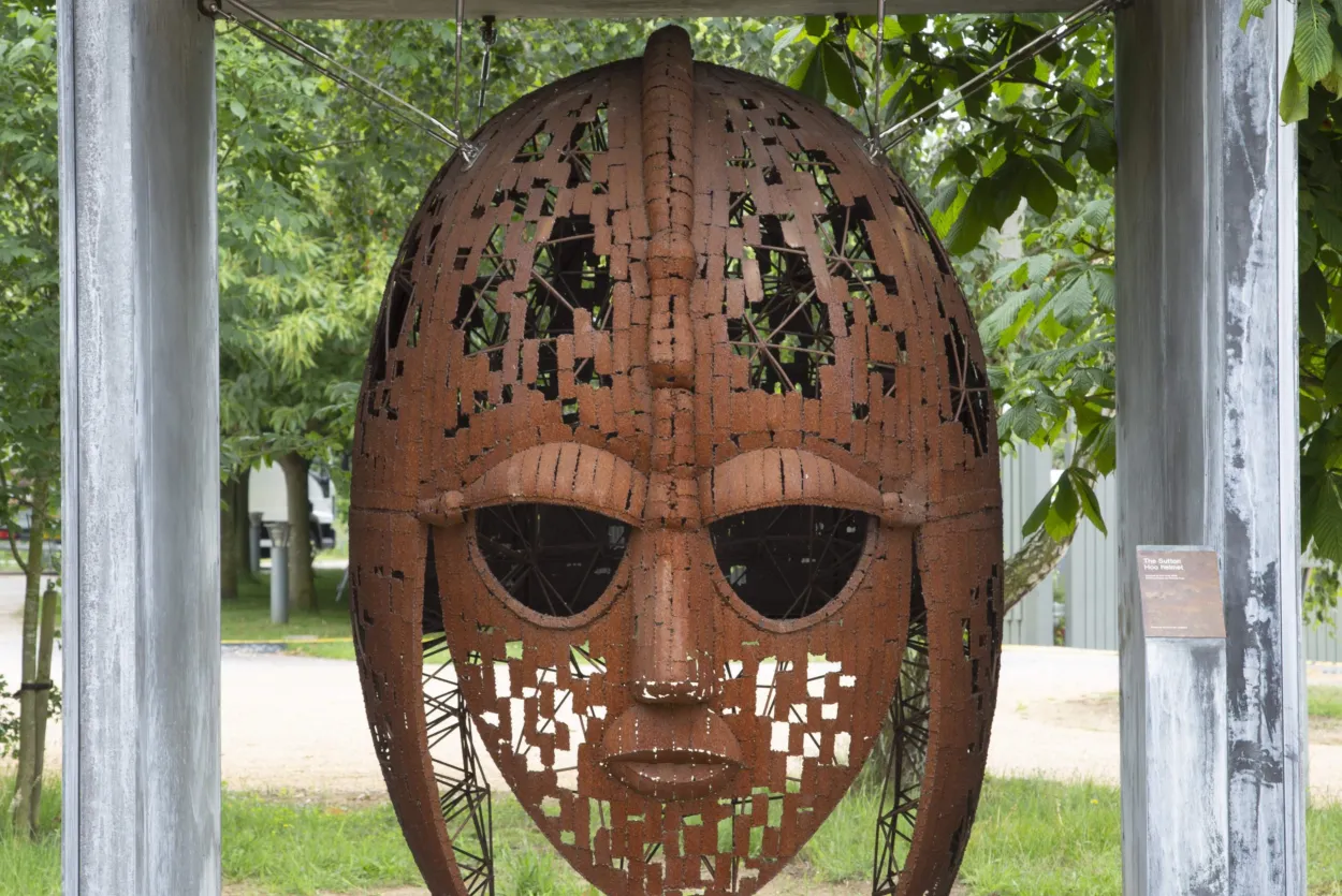 Sutton Hoo Helmet Sculpture