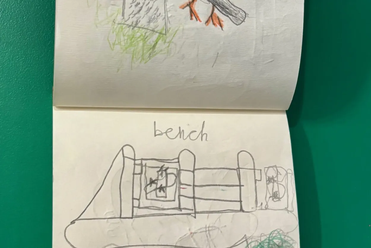 drawing together sketchbook event