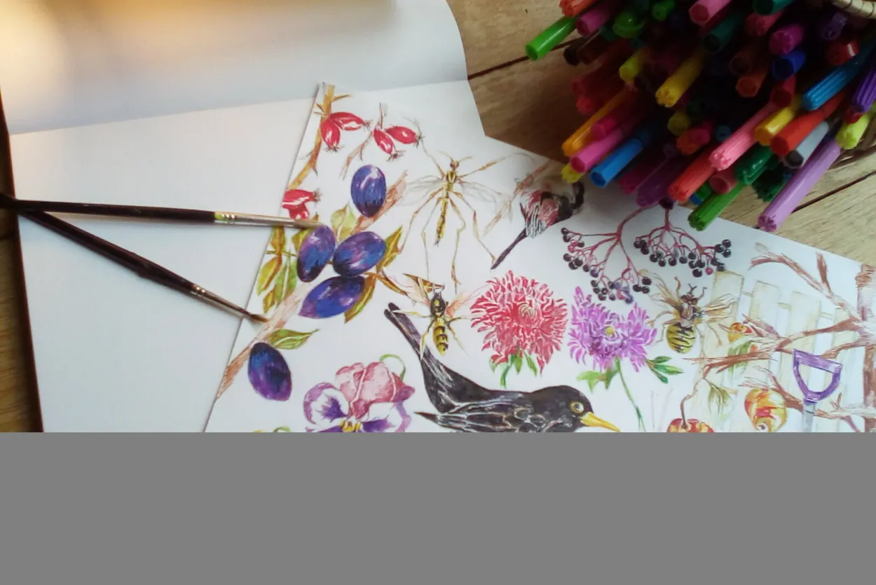 Experiment with daily art ideas for a month