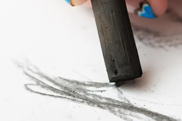 Close up of hand sketching