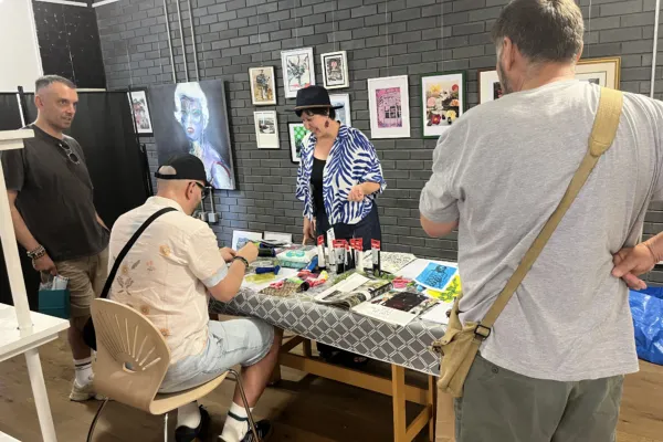 gel printing workshop
