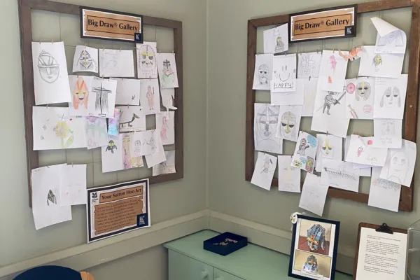Big Draw Gallery at Sutton Hoo