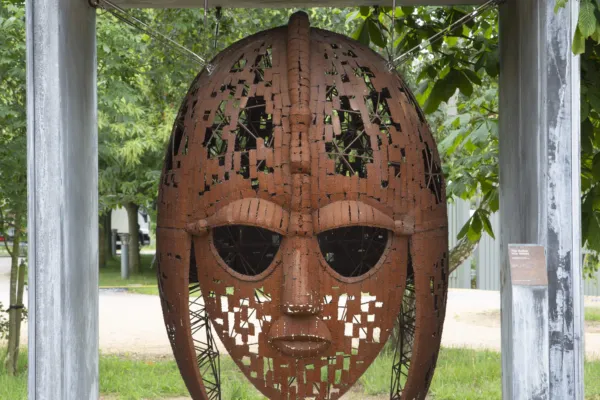 Sutton Hoo Helmet Sculpture
