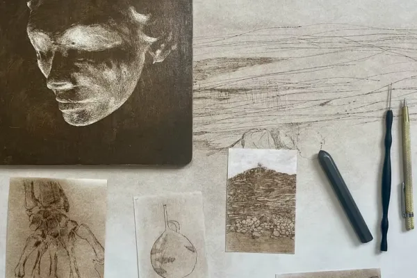 Drawing Through Etching