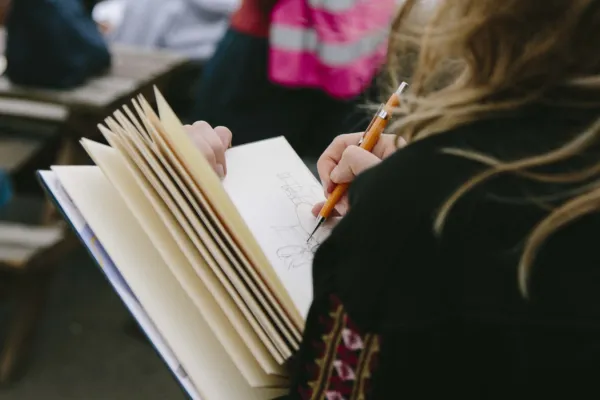 Patience in Looking: Ruskin Exhibition Sketch Crawl